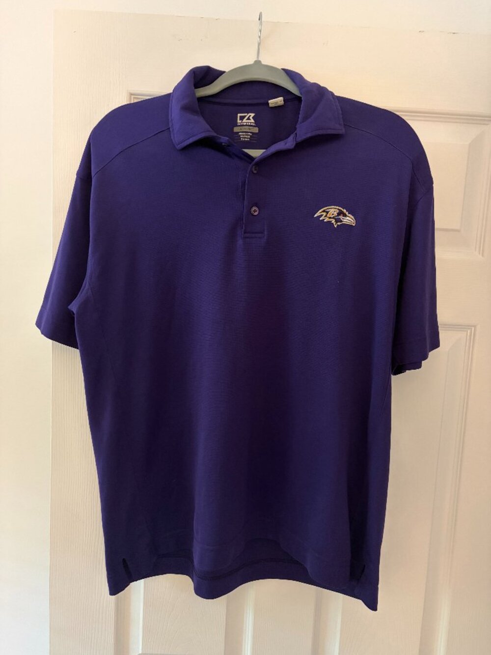 Baltimore Ravens Cutter & Buck Polo - Size L